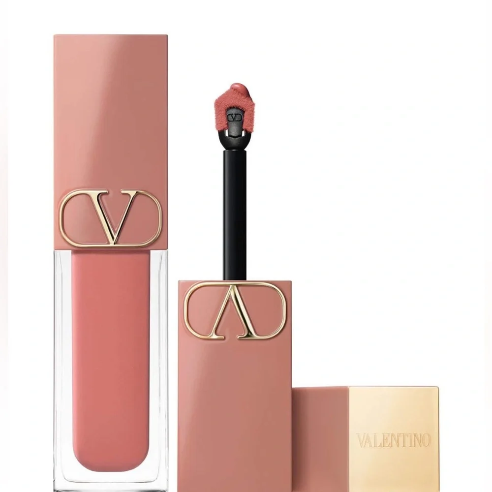 💫Valentino Liquirosso Lip Blush Blur Duo Matte Cream Liquid Sampler